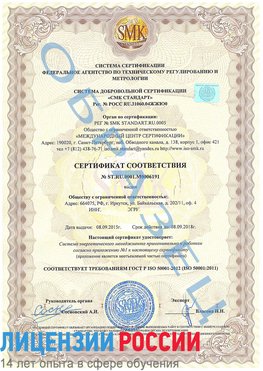 Образец сертификата соответствия Новый Рогачик Сертификат ISO 50001